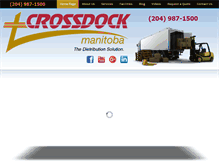Tablet Screenshot of crossdock.mb.ca
