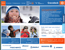 Tablet Screenshot of crossdock.nl